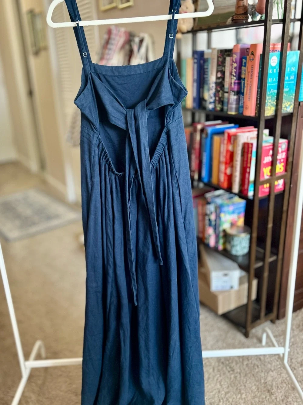 100% Linen Maxi Dress
